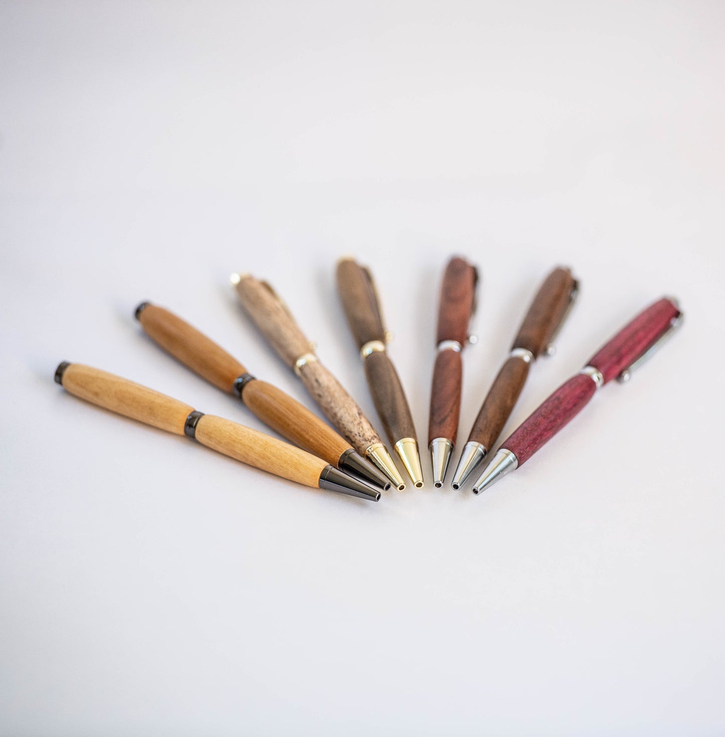 Wooden handcrafted pens