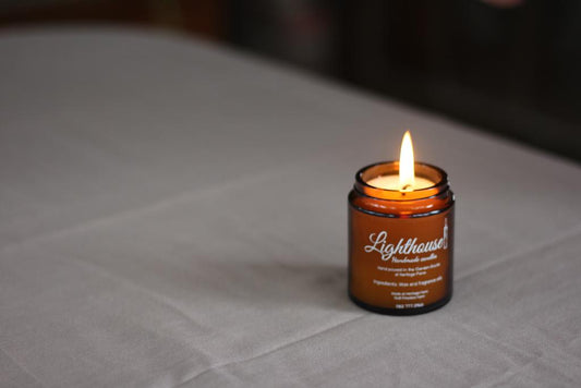 Scented Candle (Amber & Vanilla)