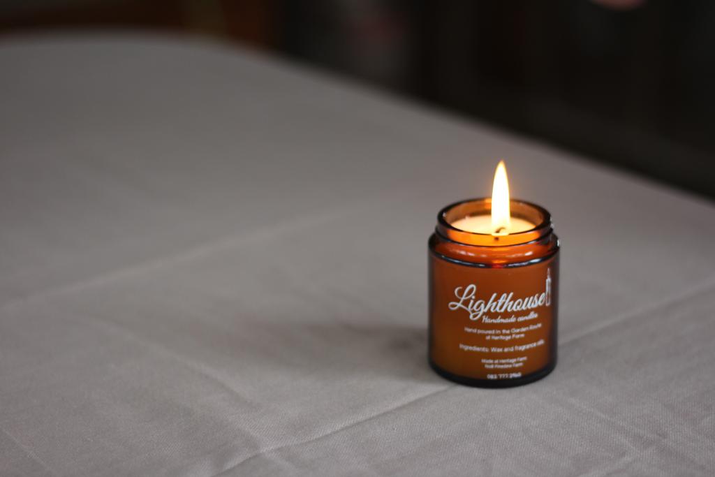 Scented Candle (Cinnamon & Vanilla)